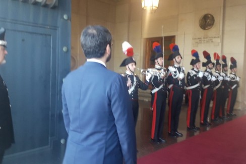 Il Sottosegretario di Stato alla Difesa Angelo Tofalo