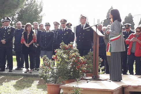 L'assessore Paola Romano per la Festa dell'Albero