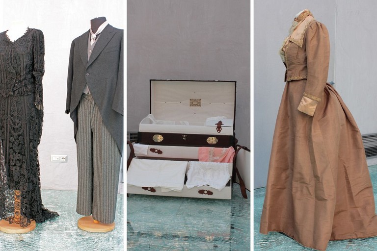 mostra depoca Eleganza nel tempo abiti e biancheria d epoca a Palazzo Starita