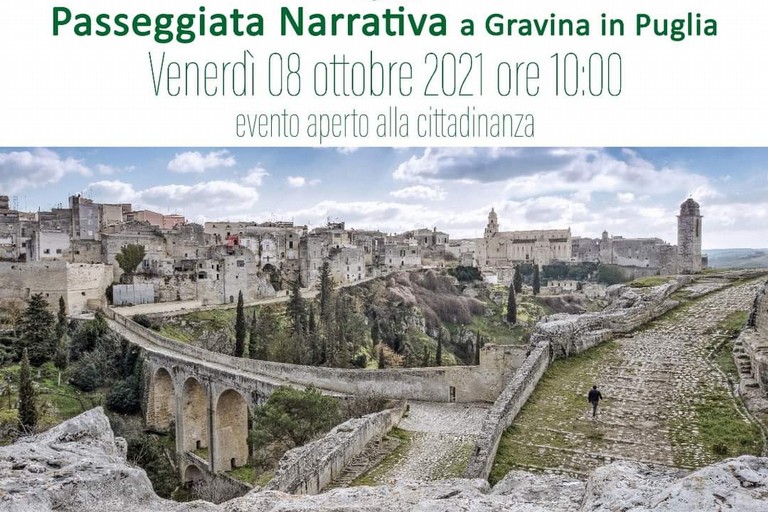 passeggiata narrativa gravina ottobre