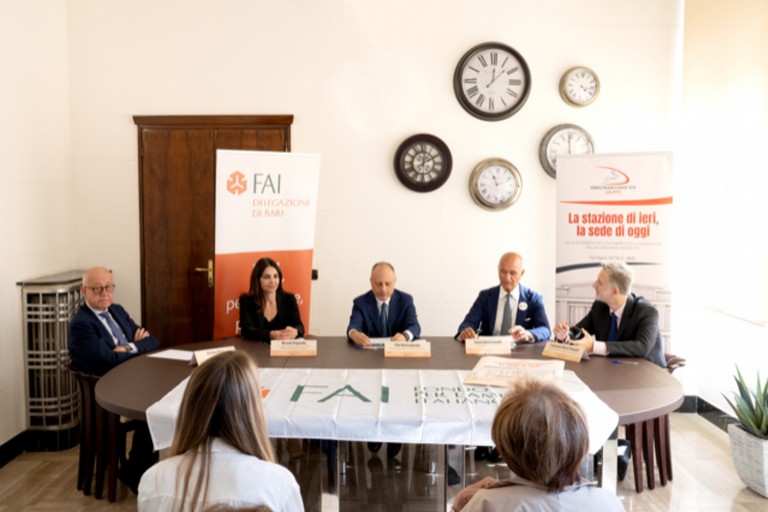 Presentazione apertura vecchia stazione di via Napoli. <span>Foto Ferrotramviaria spa</span>