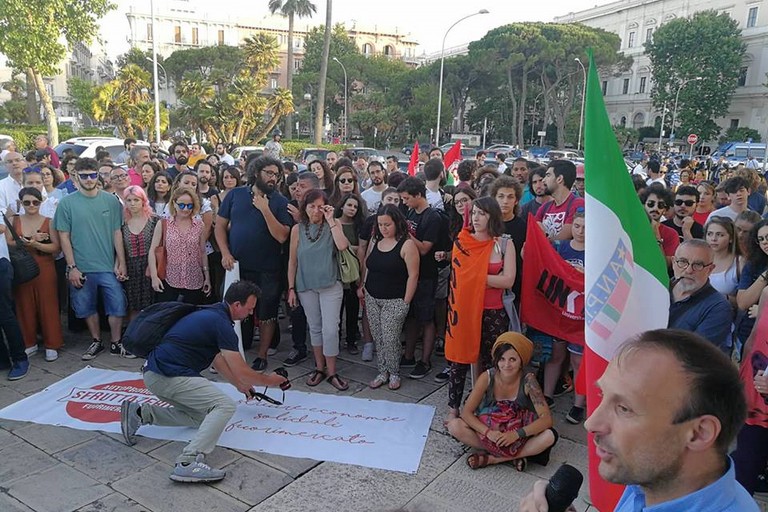 Un momento della manifestazione