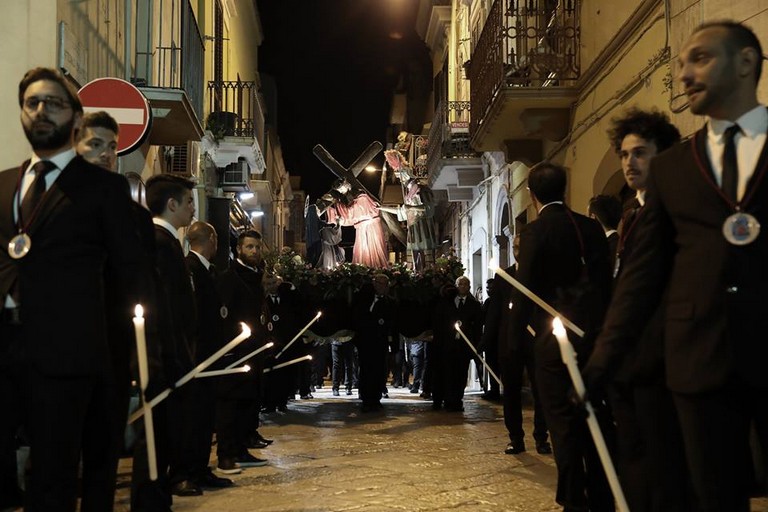 Processione dei misteri a Carbonara