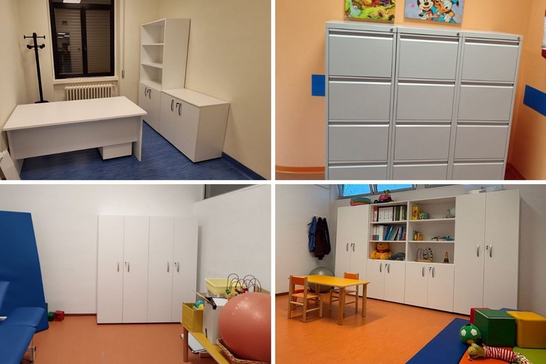 nuovi arredi in 17 sedi per la Neuropsichiatria infantile