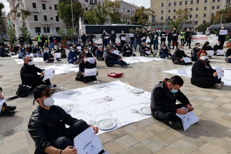 protesta ristoratori bari