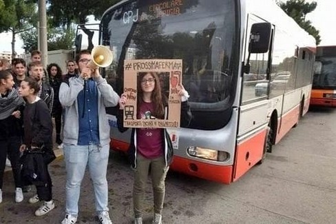protesta trasporti uds bari