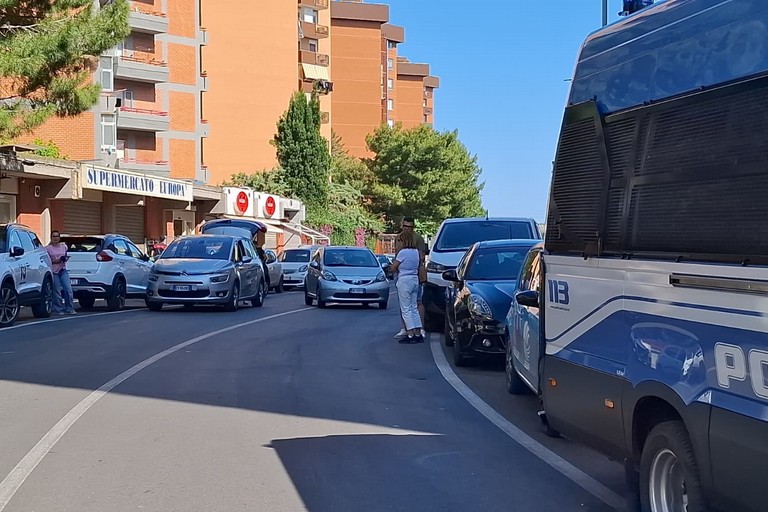 Lo sgombero di via Candura