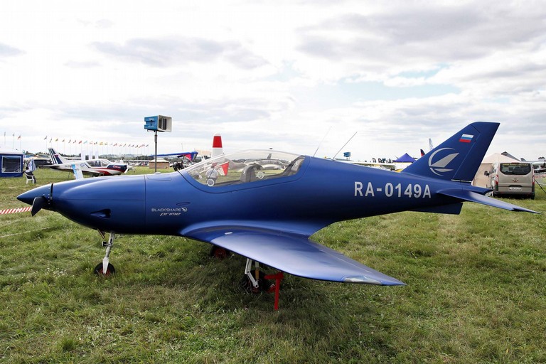 Un aereo della blackshape