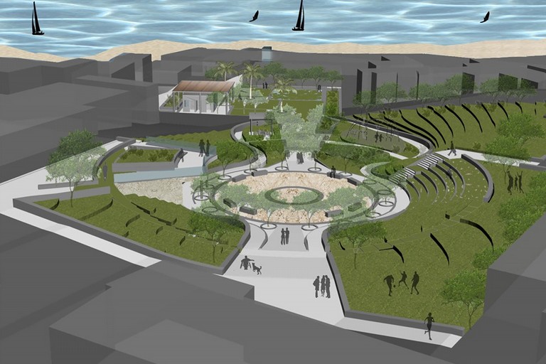 rendering parco via mazzini torre a mare