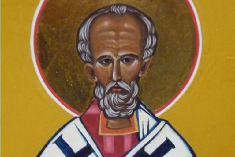 San Nicola (dettaglio opera di Sergej Tikhonov)