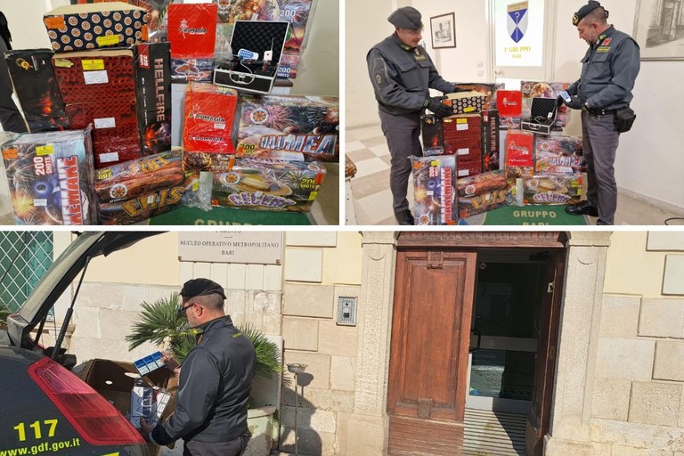 Sequestrati fuochi d artificio detenuti illegalmente e sigarette di contrabbando