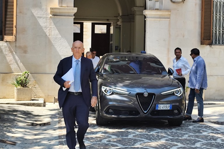 Francesco Paolo Sisto al carcere di Bari