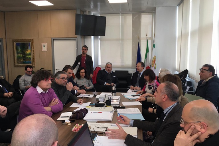 La riunione del tavolo tecnico