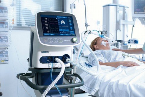 terapia intensiva ventilatore