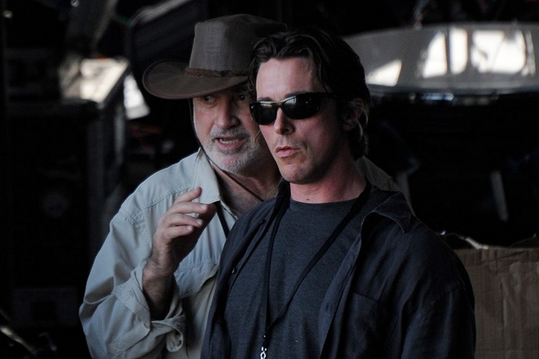 Terrence Malick sul set di Song to Song con Christian Bale