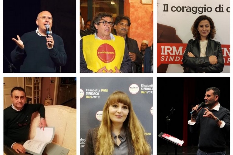 I candidati a sindaco di Bari