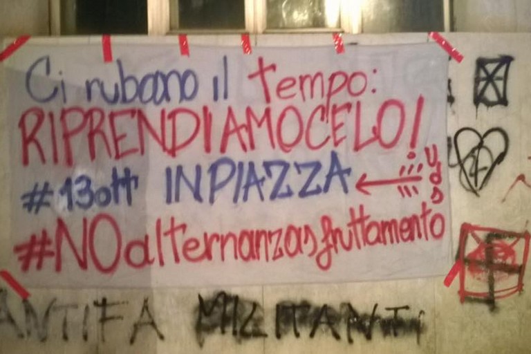 Protesta dell'UDS