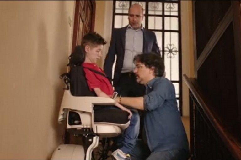 Uno spezzone dello spot Uno spezzone dello spot