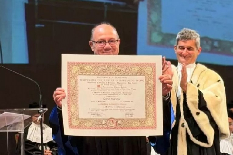 Carlo Verdone - laurea honoris causa Uniba