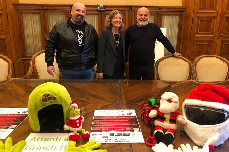 Babbo Natale in moto a Bari