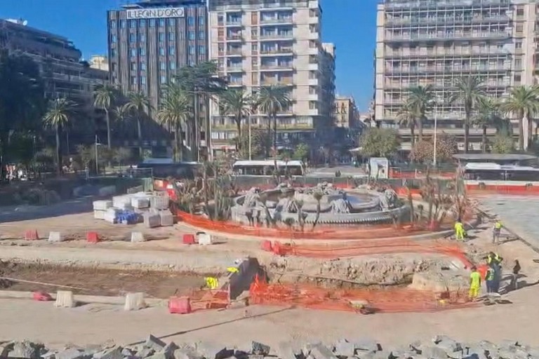 Piazza Aldo Moro a Bari