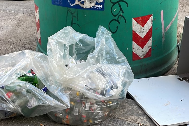 rifiuti abbandonati